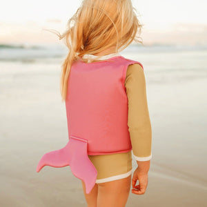 SUNNYLiFE Pink Color Swim Vest Ocean Treasure Rose - S3VVESOT