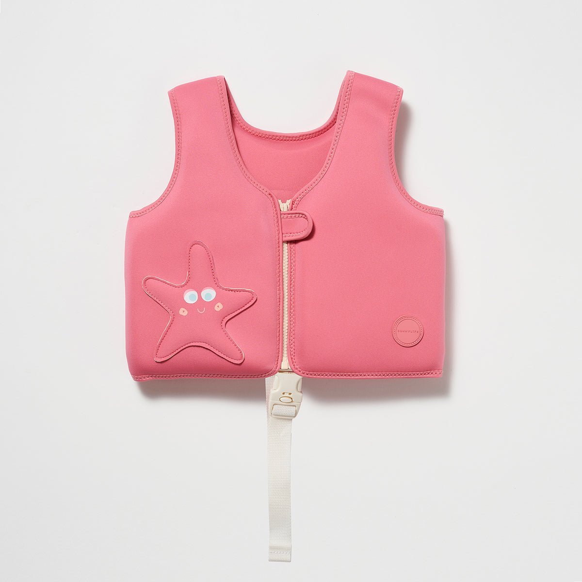 SUNNYLiFE Pink Color Swim Vest Ocean Treasure Rose - S3VVESOT