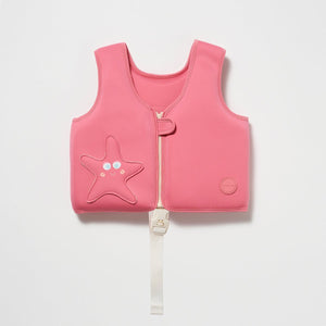 SUNNYLiFE Pink Color Swim Vest Ocean Treasure Rose - S3VVESOT