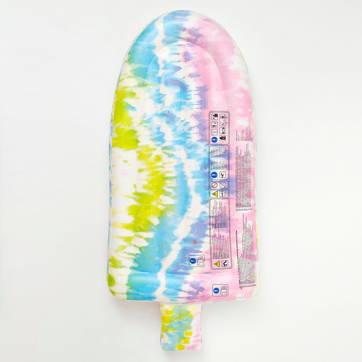 SUNNYLiFE Tie Dye Color Inflatable Luxe Lie-On Float Ice-Pop - S3LLIEIP