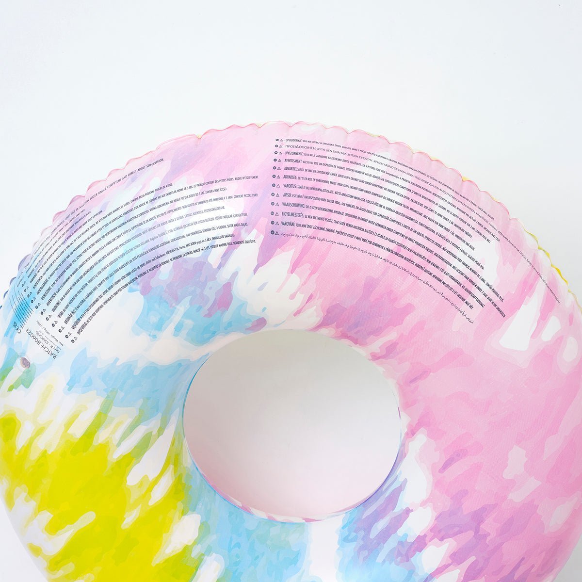 SUNNYLiFE Tie Dye Color Inflatable Pool Ring Tie Dye Sorbet - S3LPOLTD