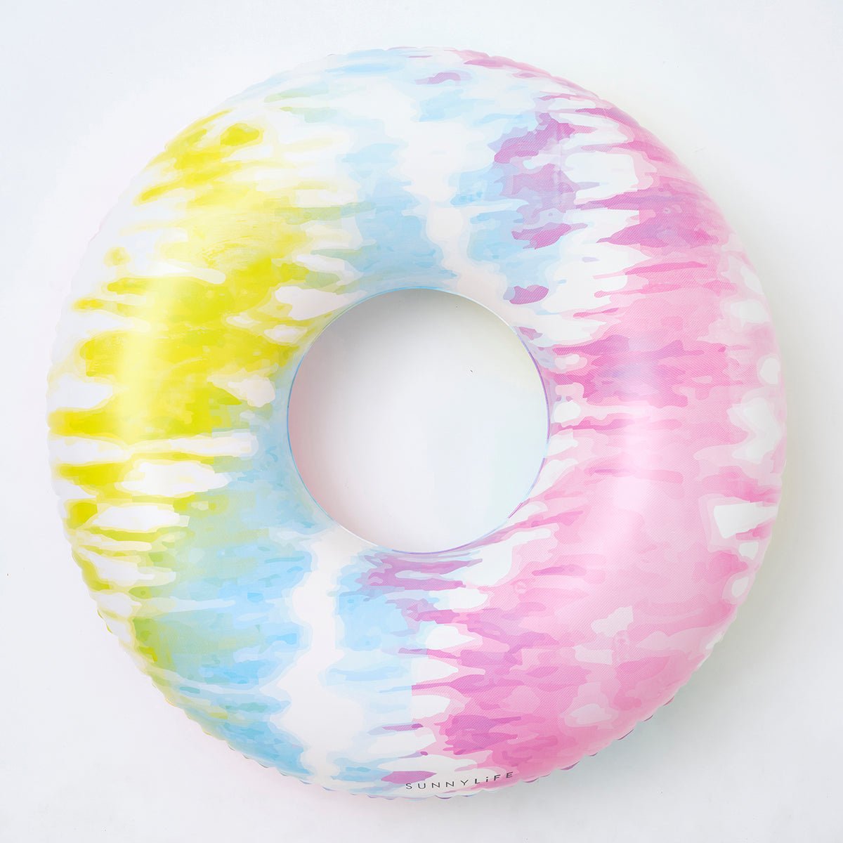 SUNNYLiFE Tie Dye Color Inflatable Pool Ring Tie Dye Sorbet - S3LPOLTD