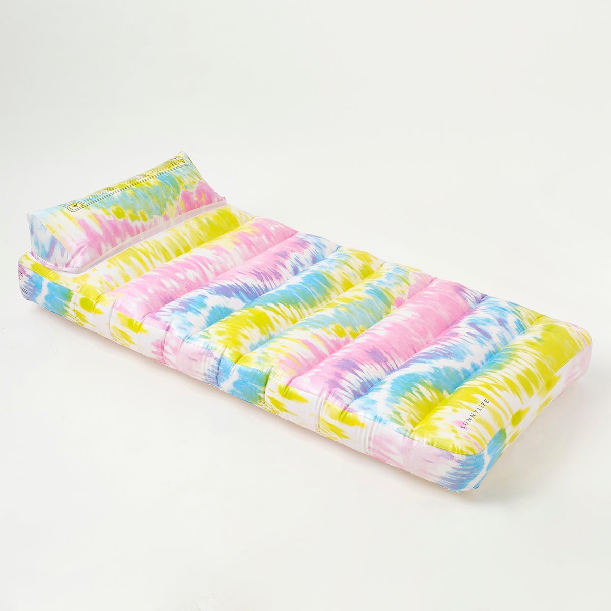 SUNNYLiFE Tie Dye color Lilo Lounger Sorbet - S3LTUBTD