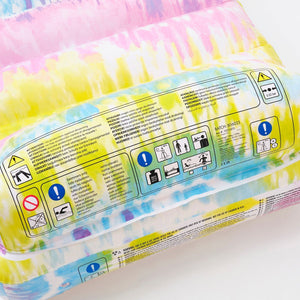 SUNNYLiFE Tie Dye color Lilo Lounger Sorbet - S3LTUBTD