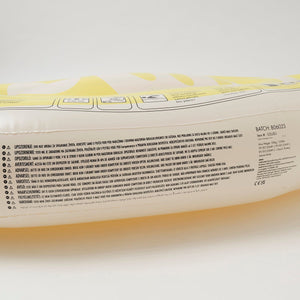 SUNNYLiFE Yellow Color Inflatable Luxe Lie-On Float Limon - S3LLIELI