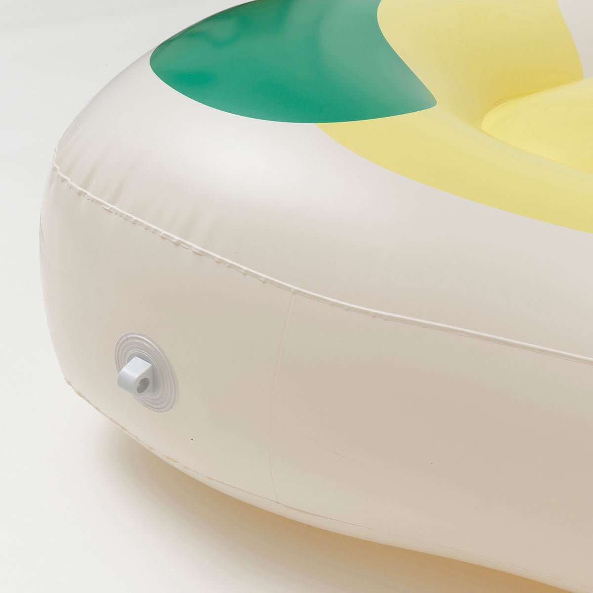 SUNNYLiFE Yellow Color Inflatable Luxe Lie-On Float Limon - S3LLIELI