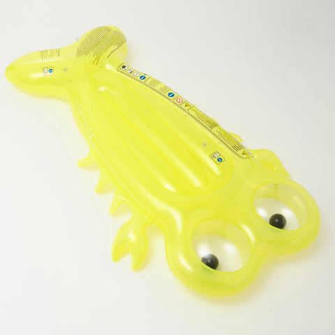SUNNYLiFE Yellow Color Inflatable Luxe Lie-On Float Sonny The Sea Creature - S3LLIESO