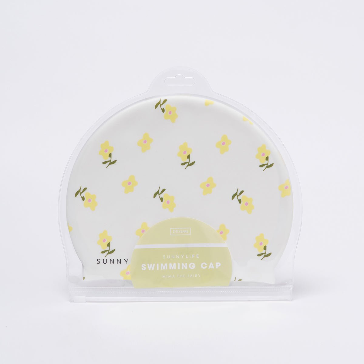 SUNNYLiFE Yellow Color Shaped Swimming Cap Mima The Fairy Lemon - S3VCAPMI