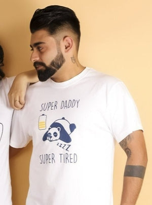 Super Daddy Mens T shirt - TWMN-SPDD-S