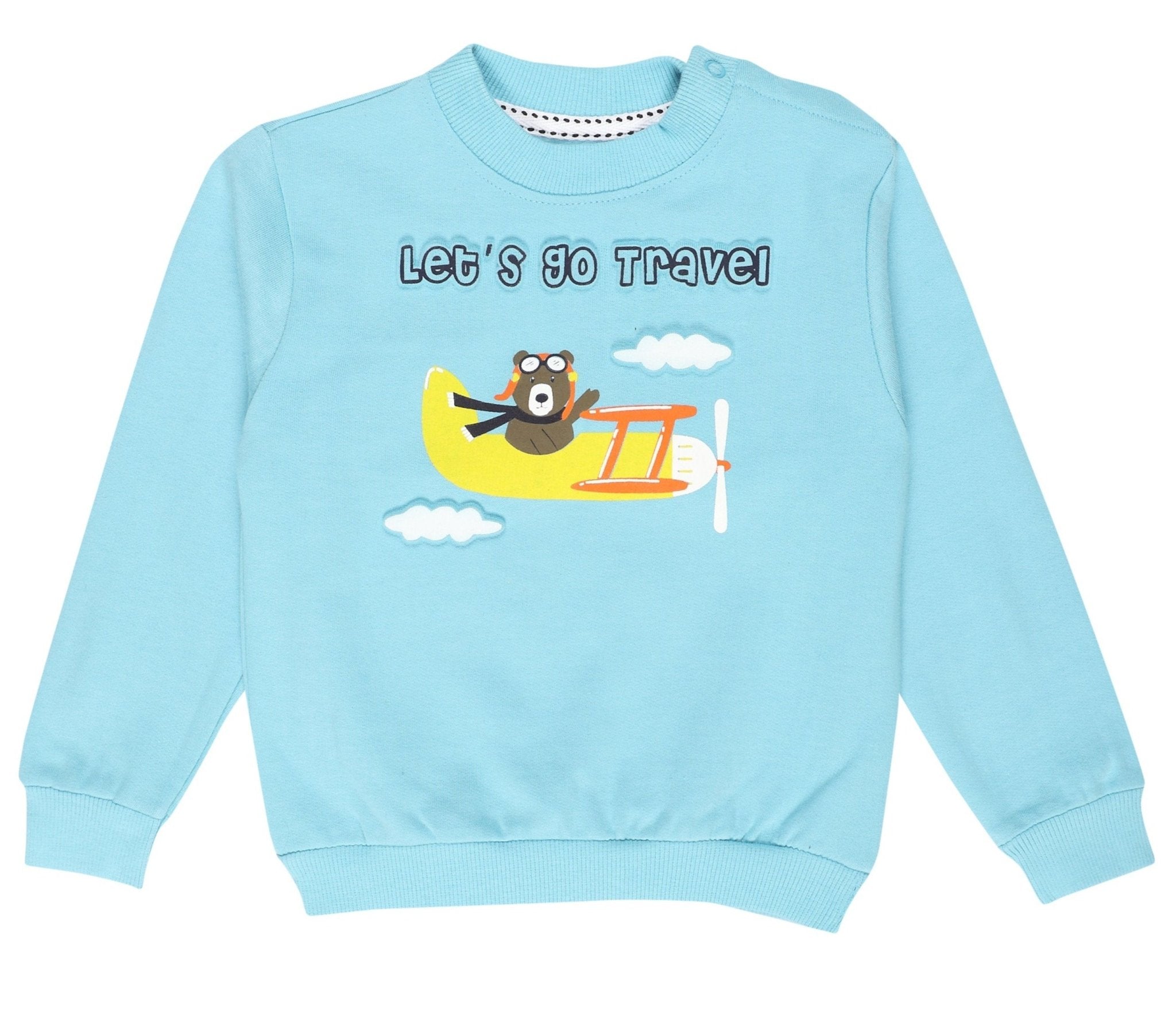 Sweatshirt Combo of 3-Let's Go Travel-Let's Shine-Roarr