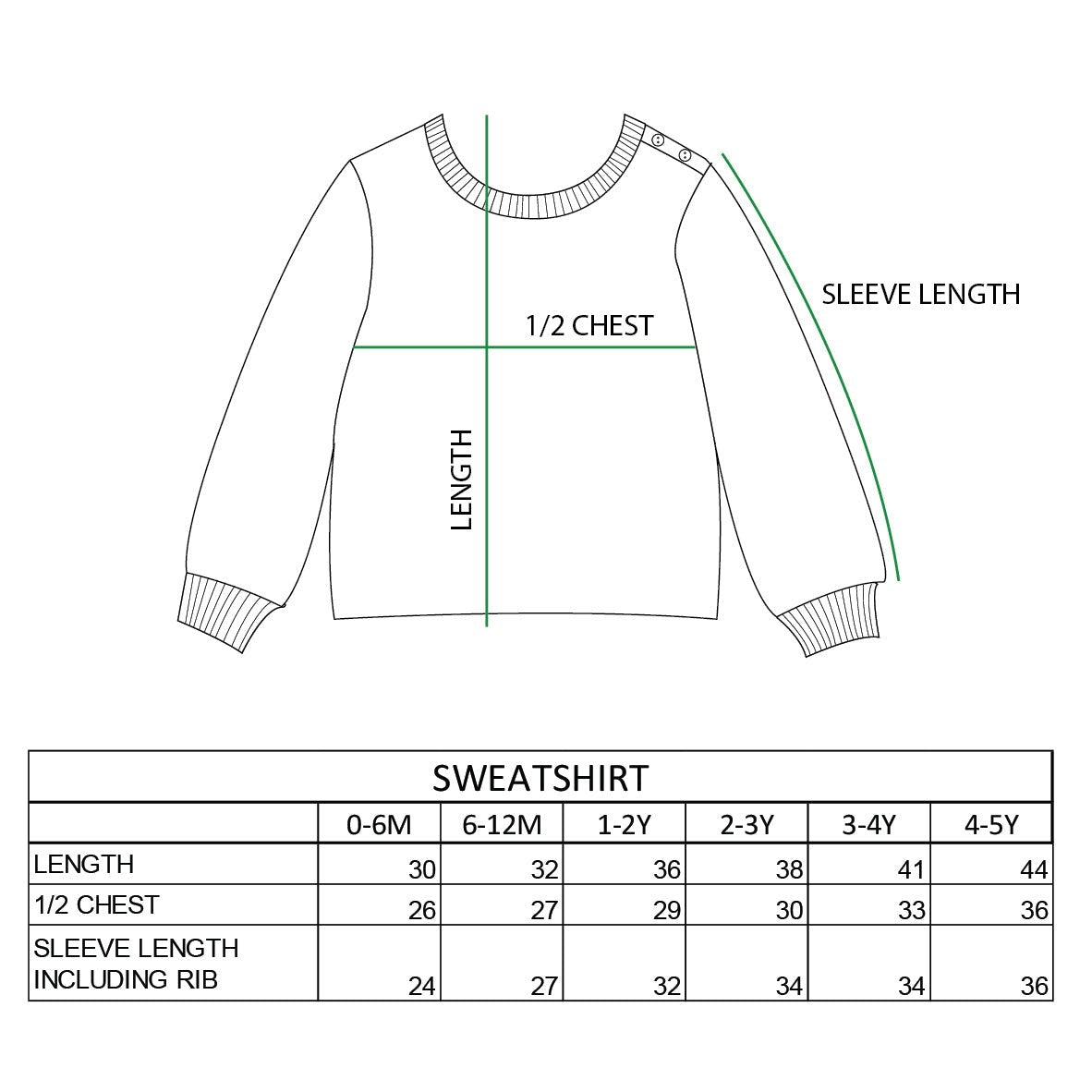 Sweatshirt- Make Your Own Magic - KS-MKMGC-0-6