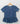 Sweetlime by As Cheery Embroidery Short Sleeves Denim Top - Blue - SLG-TOP-238-3yrs-4yrs