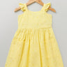 Sweetlime by AS Girls Casual Dress Sleeveless Hakoba Dress - Yellow - SLG-Dress-235-2yrs-3yrs