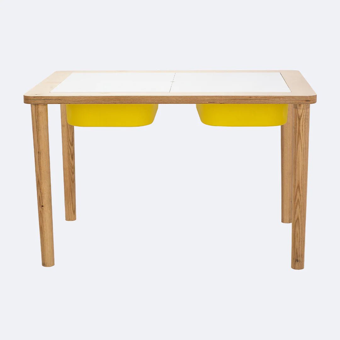 SWEN Montessori Inspired Wooden Sensory Table LUCAS - LUCAS