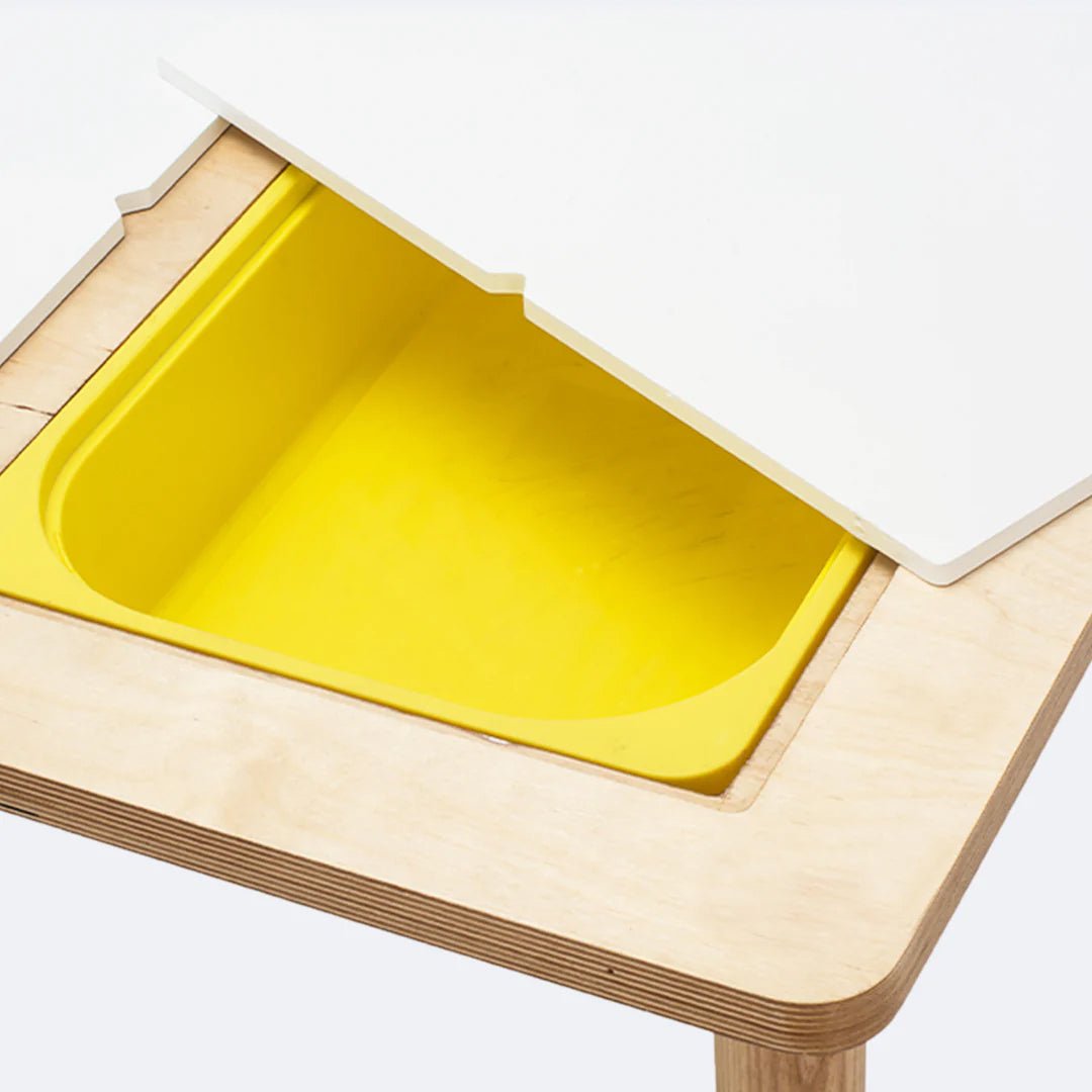 SWEN Montessori Inspired Wooden Sensory Table LUCAS - LUCAS