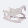 SWEN Wooden Rocking Horse, High Chair And Table And Chair 3in1 Set ETHAN - ETHAN