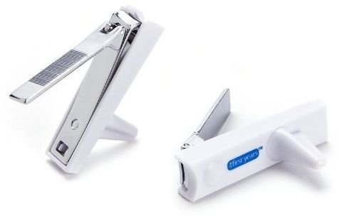The First Years Sure Grip Nail Clippers Pk-2 Health Care - White - Y7076