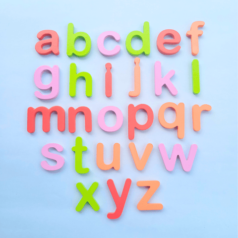 Wooden English Alphabet (Small) - BEE036
