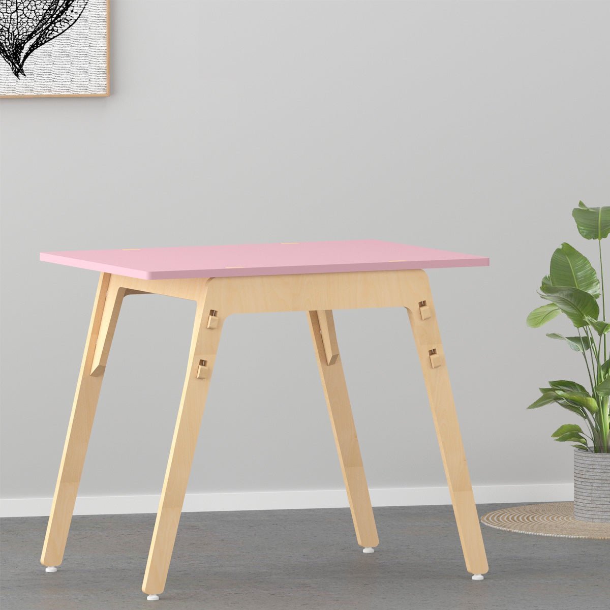 X&Y Black Kiwi Table - Pink - FG170918P