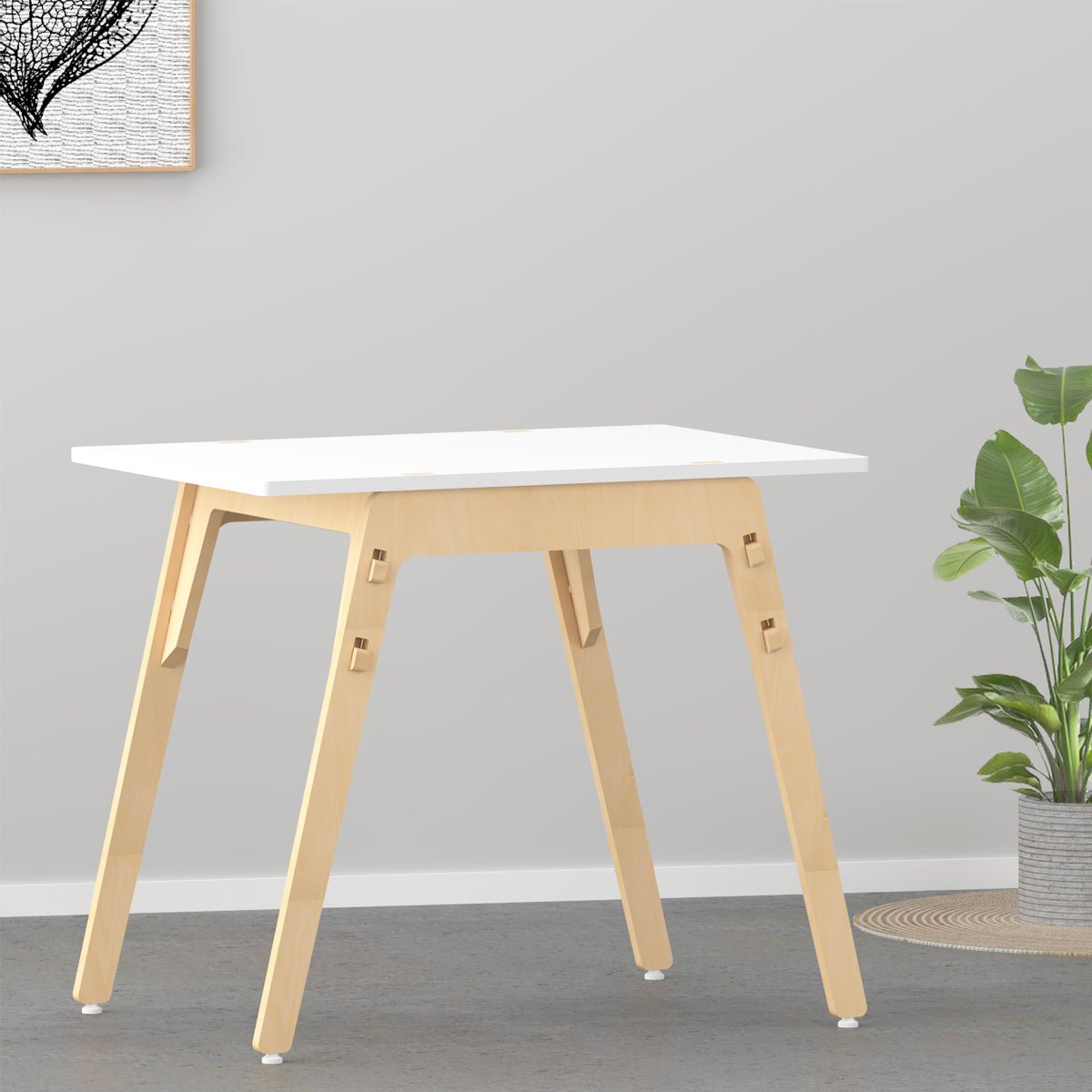 X&Y Black Kiwi Table - White - FG170918W
