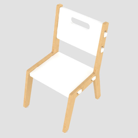 X&Y Grey Guava Chair - White - FG090918W