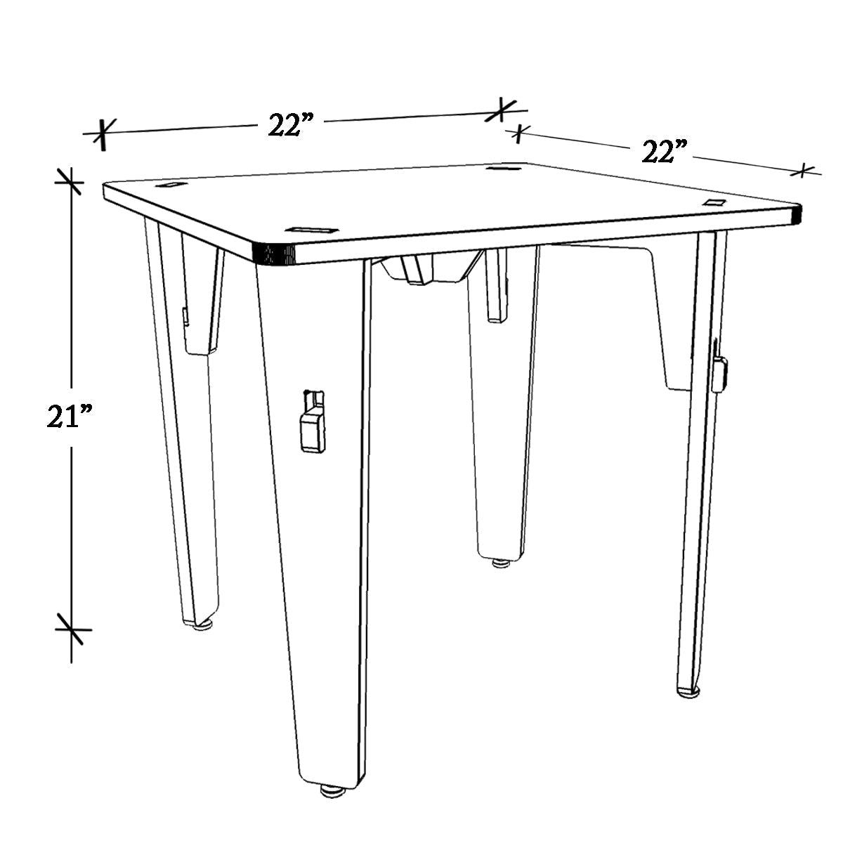 X&Y Lime Fig Table - Natural - FG130918N