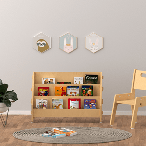 X&Y Ochre Olive Book Rack - Natural | L - FG340918N