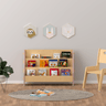 X&Y Ochre Olive Book Rack - Pink | L - FG340918P