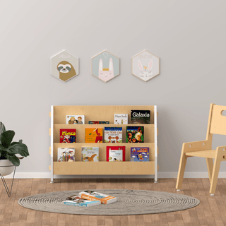 X&Y Ochre Olive Book Rack - White | L - FG340918W