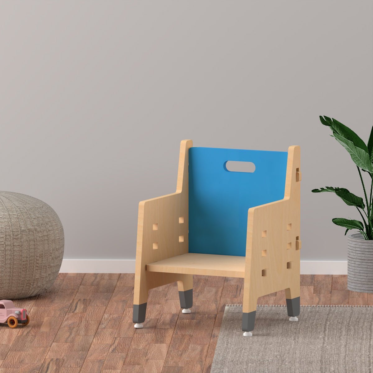 X&Y Purple Mango Weaning chair- Blue - FG120918B