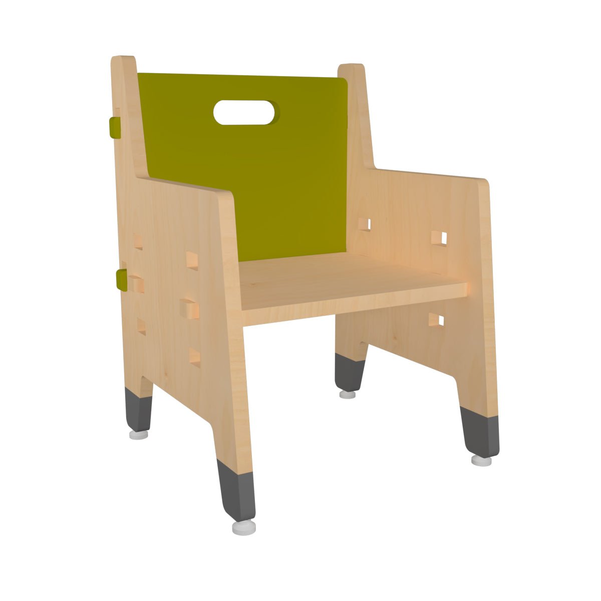 X&Y Purple Mango Weaning Chair - Green - FG120918G