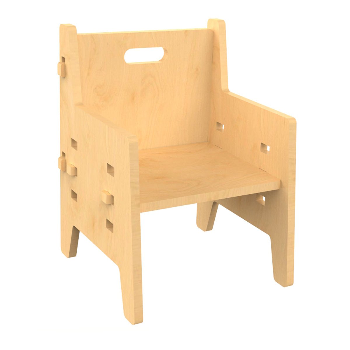 X&Y Purple Mango Weaning Chair - Natural - FG120918N