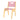 X&Y Silver Peach Chair - Pink - FG110918P