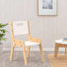X&Y Silver Peach Chair - White - FG110918W