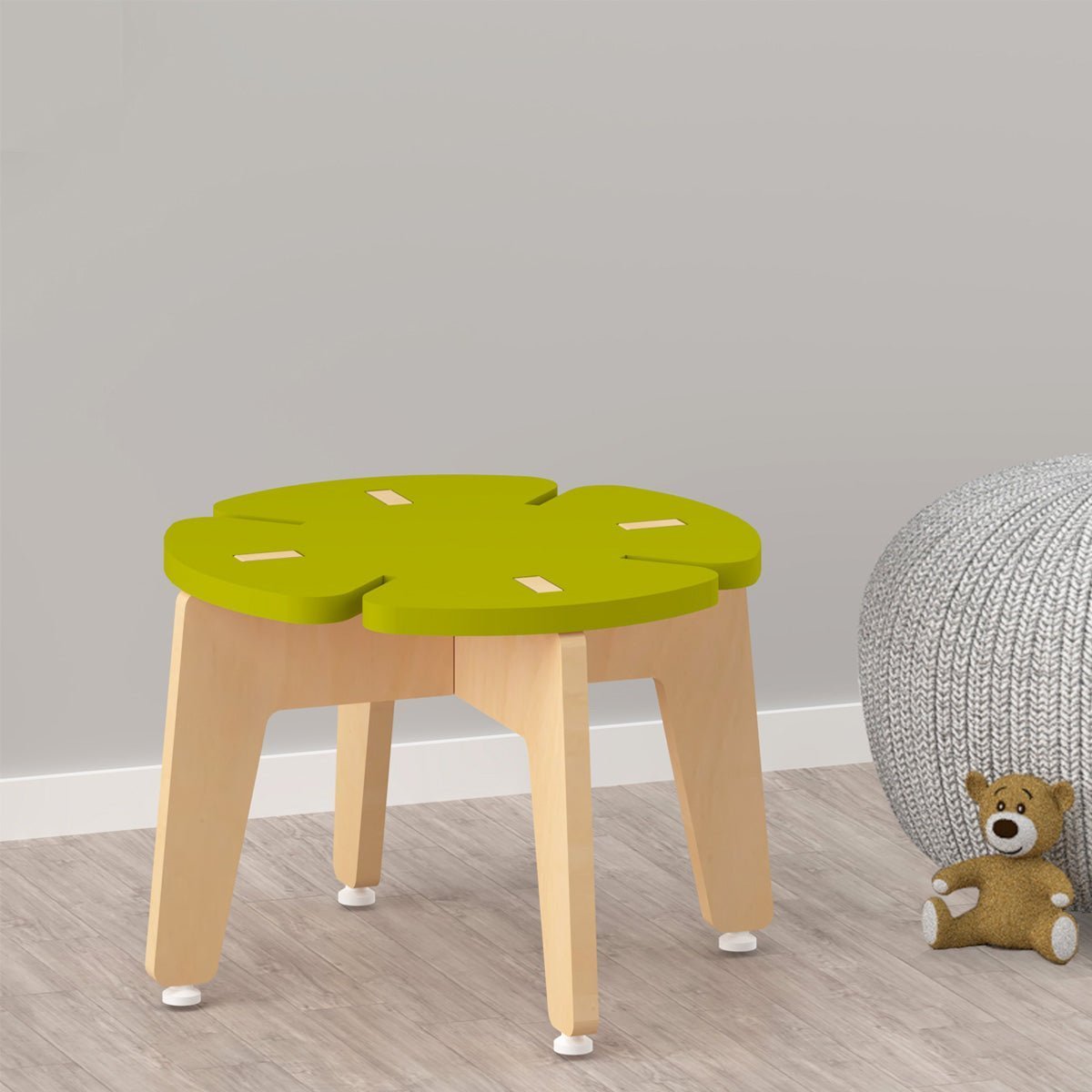 X&Y White Grape Stool - Green - FG230918G