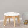 X&Y White Grape Stool - White - FG230918W