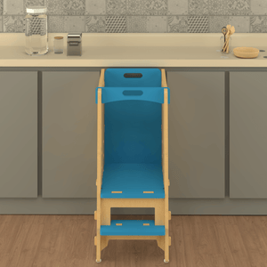 X&Y Yellow Lychee Kitchen Tower - Blue - FG240918B