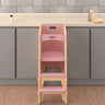 X&Y Yellow Lychee Kitchen Tower- Pink - FG240918P