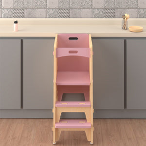 X&Y Yellow Lychee Kitchen Tower- Pink - FG240918P