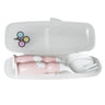 ZoLi Ergonomic Fork & Spoon Set with Travel Case - Blush - BF20FSBL02